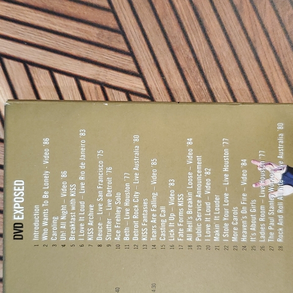 KISS Gold 2004 2 CDs and DVD 'Kiss Exposed' Videos Music KISS ARMY - Picture 7 of 16